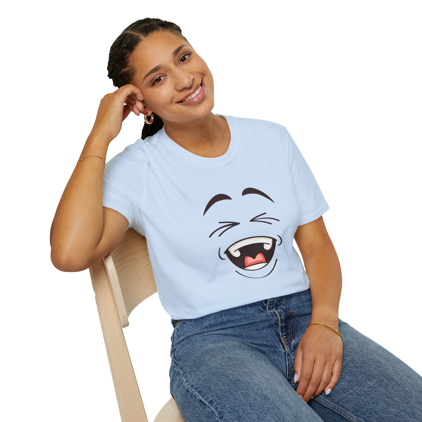 Laugh Out Loud Emoji Unisex T-Shirt