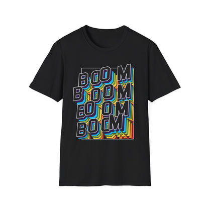 Retro Boom Graphic Unisex T-Shirt