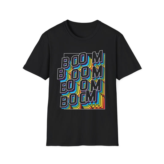 Retro Boom Graphic Unisex T-Shirt