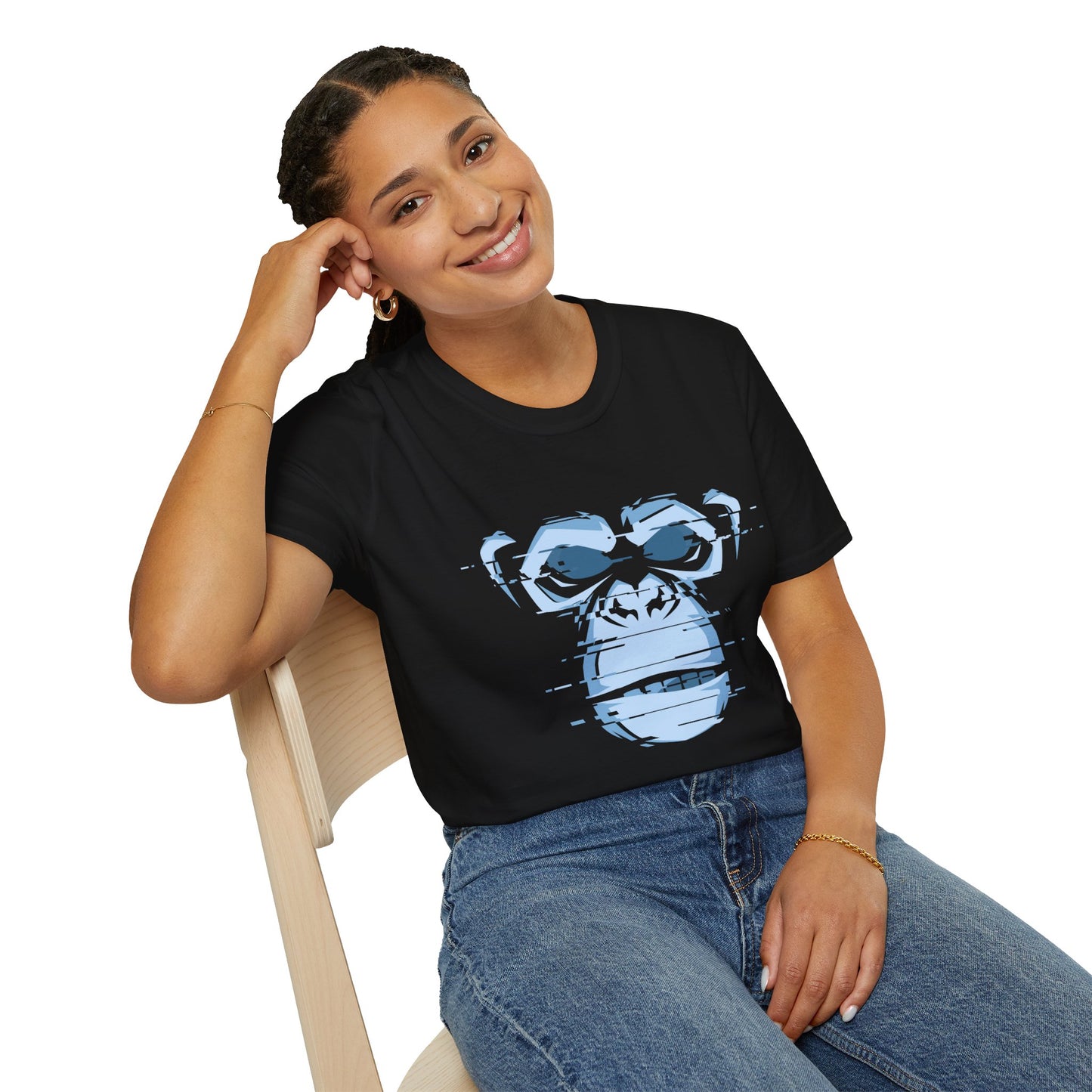 Cool Monkey Graphic Unisex T-Shirt