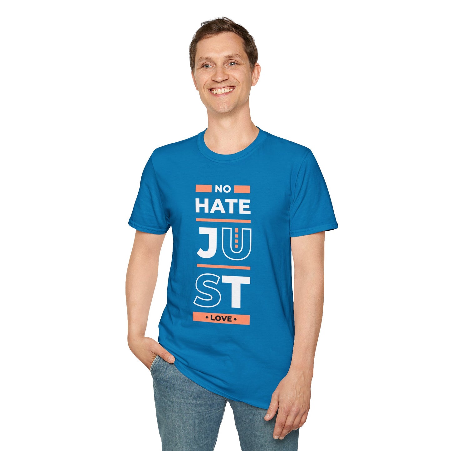 No Hate Just Love Unisex T-Shirt