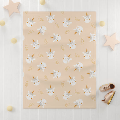 Baby Soft Fleece Blanket (Unicorn Design)