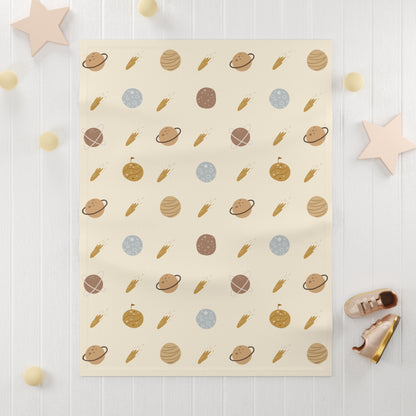 Baby Soft Fleece Blanket (Space Design)