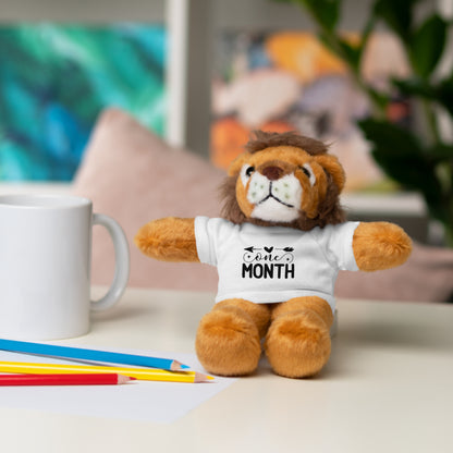 First Stuffed Friend with Custom Tee