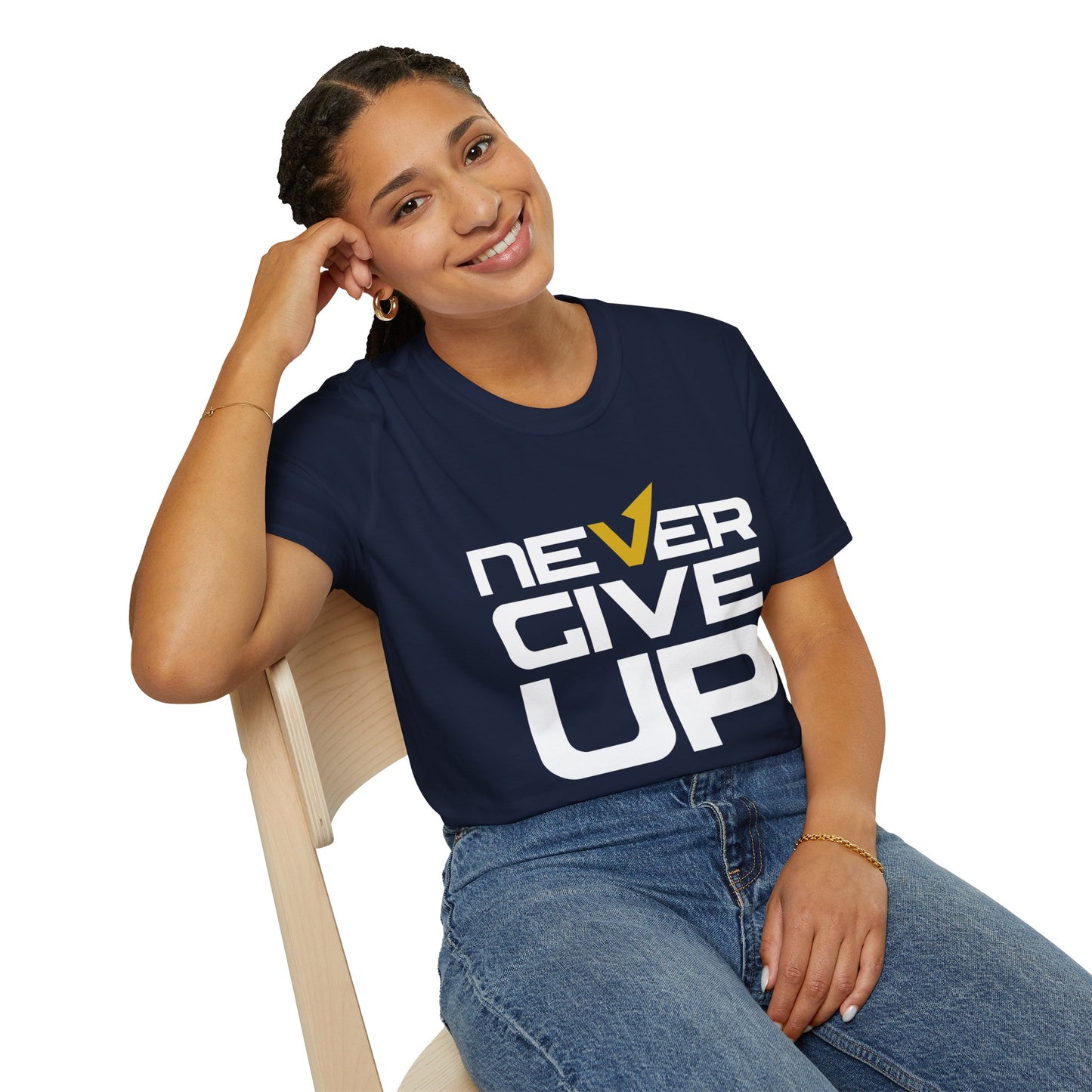Never Give Up Unisex T-Shirt