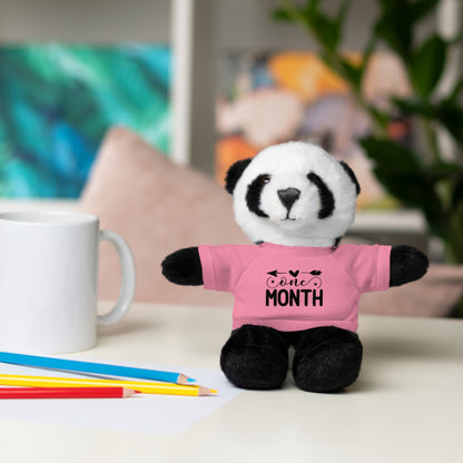First Stuffed Friend with Custom Tee