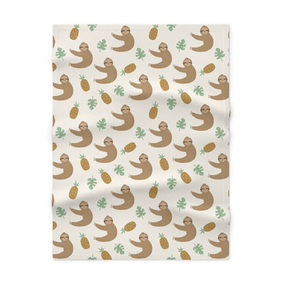 Baby Soft Fleece Blanket (Tropical Design)