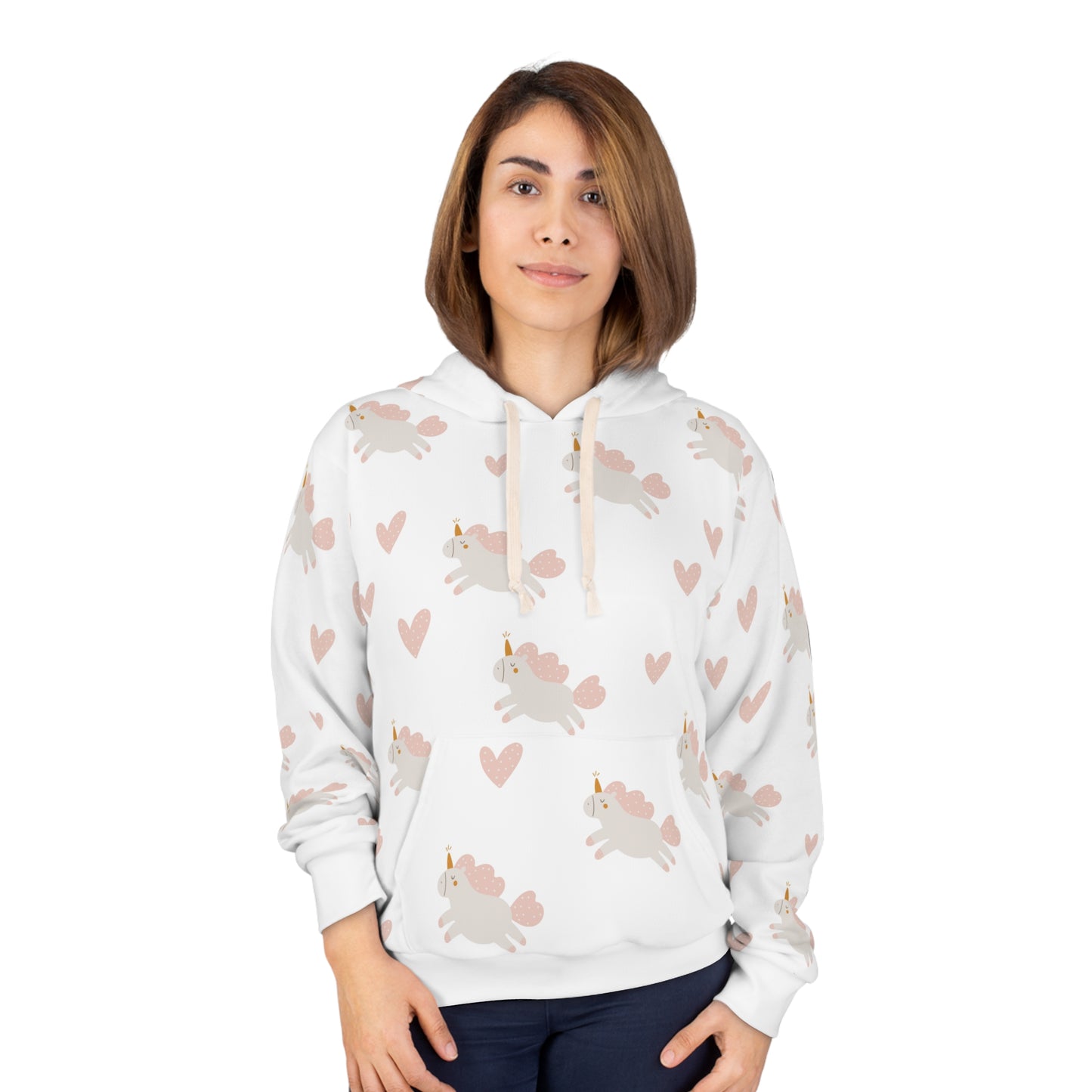 Unisex Pullover Hoodie (Unicorn Design)