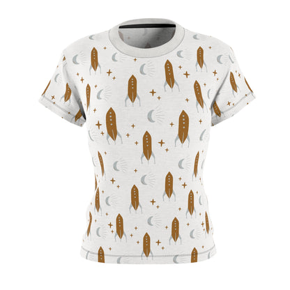 Women's Cut & Sew Tee (Space Design)