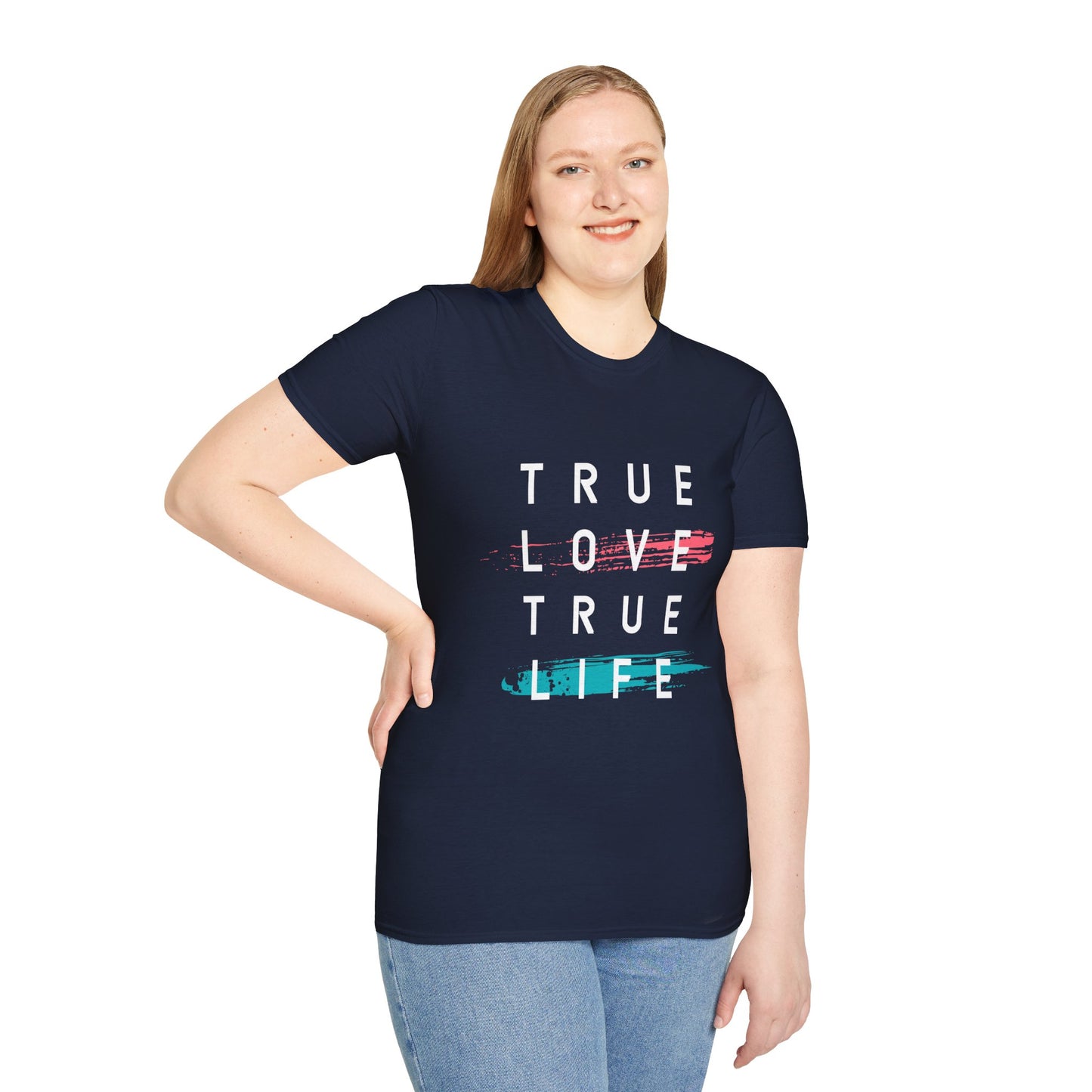True Love True Life Unisex Softstyle T-Shirt