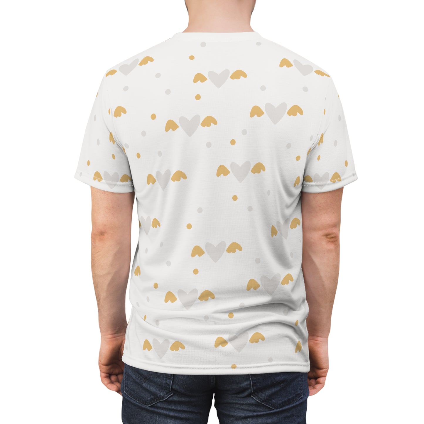 Men's Cut & Sew Tee (Unicorn Design)