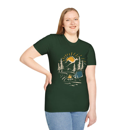 Camping Adventure Unisex T-Shirt
