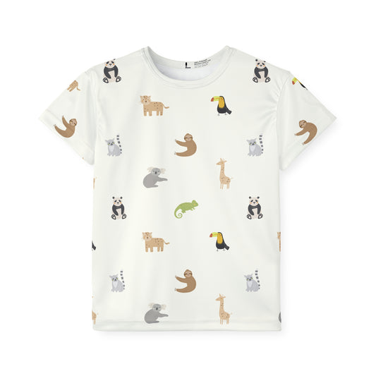 Kids Active Tee (Tropical Design)