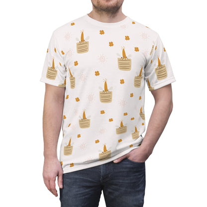 Men's Cut & Sew Tee (Unicorn Design)