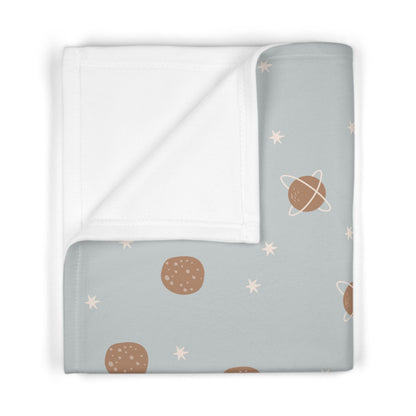 Baby Soft Fleece Blanket (Space Design)