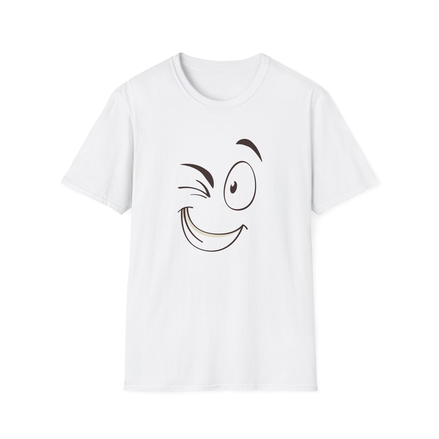 Playful Winking Face Unisex T-Shirt