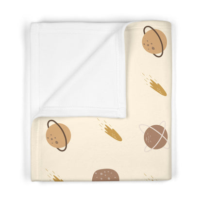 Baby Soft Fleece Blanket (Space Design)