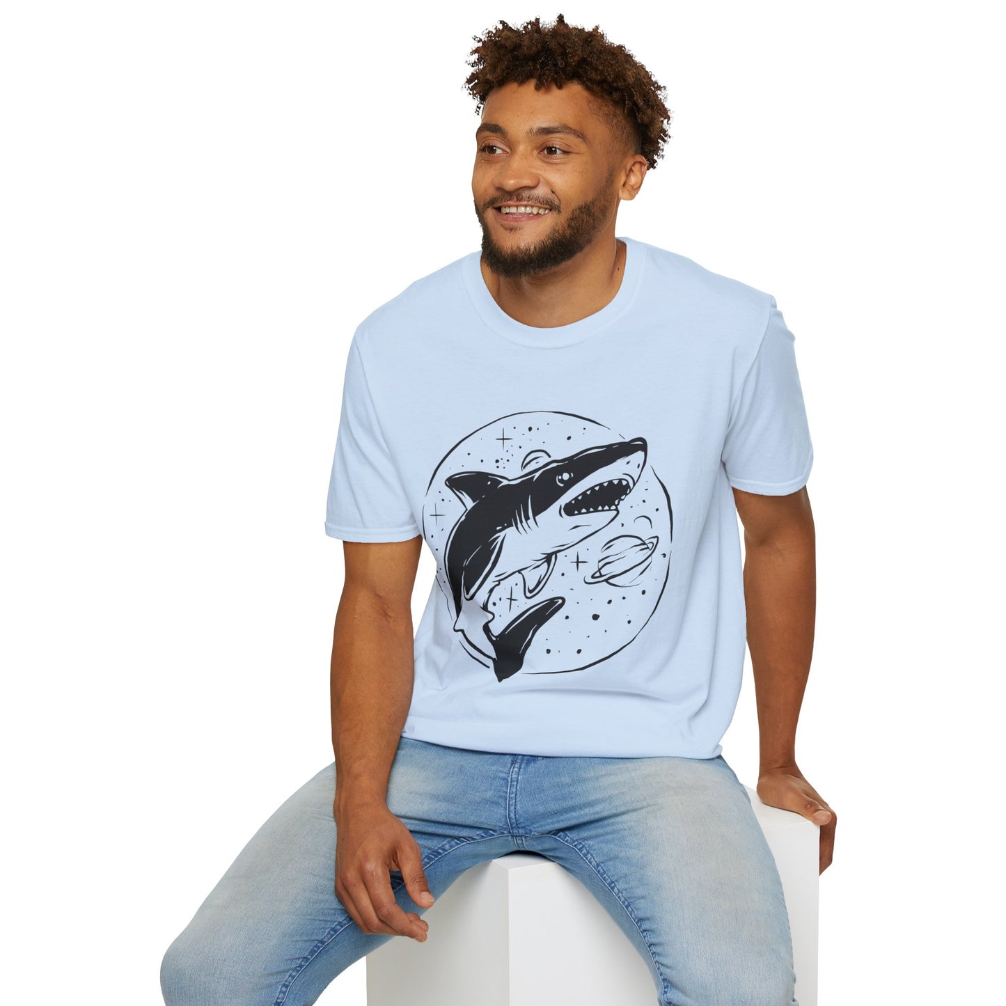 Shark Space Unisex T-Shirt