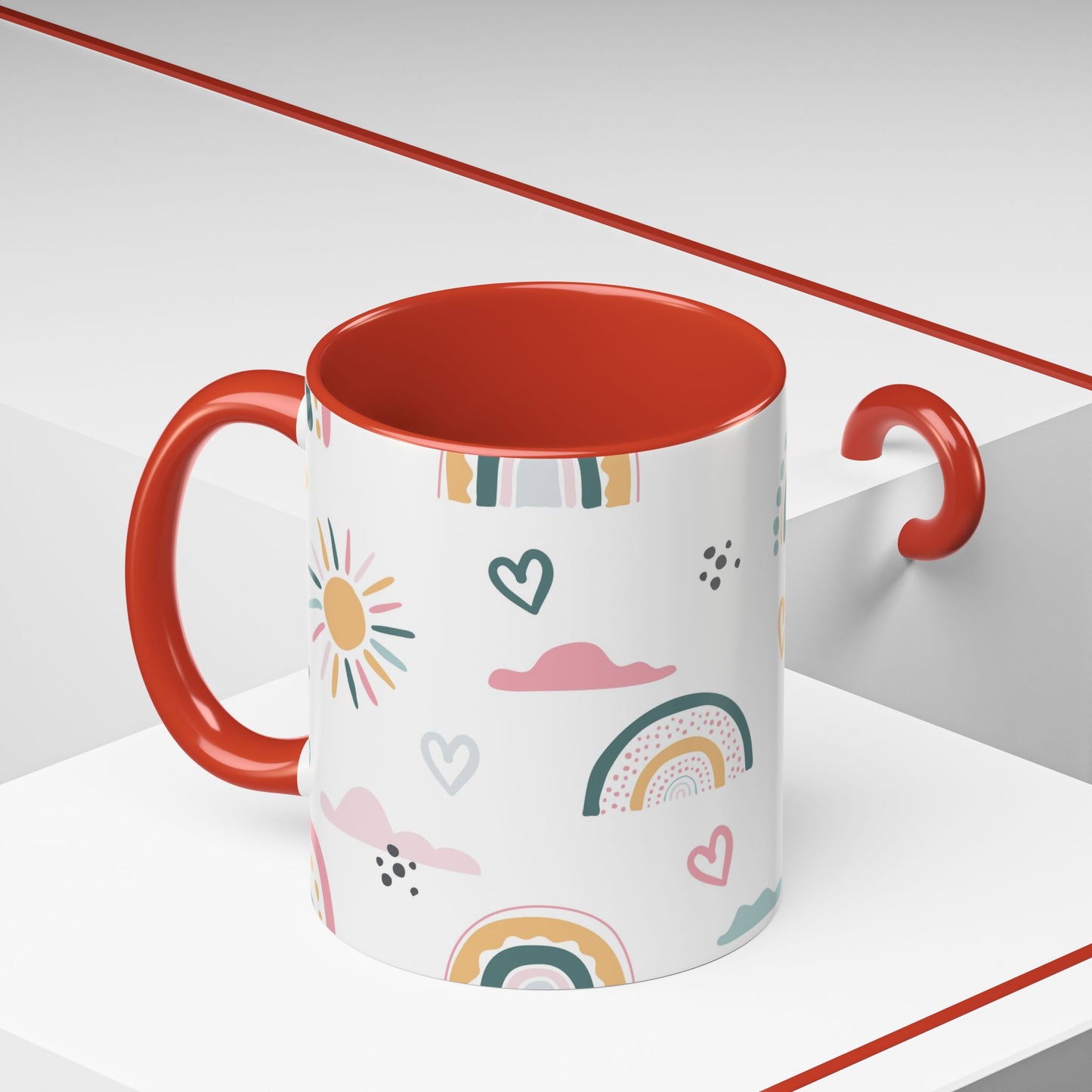 Playful Family Accent Mug