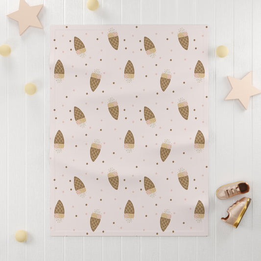 Baby Soft Fleece Blanket (Unicorn Design)