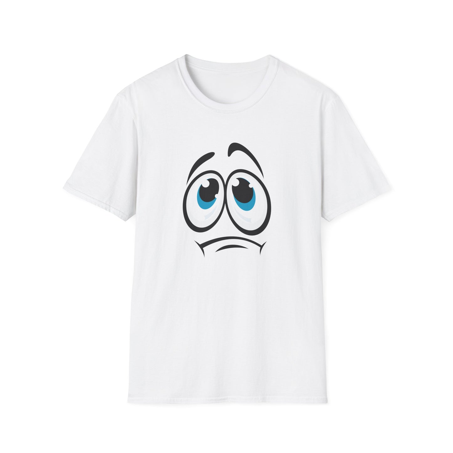 Funny Sad Face Unisex T-Shirt