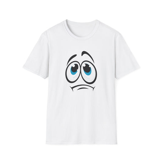 Funny Sad Face Unisex T-Shirt