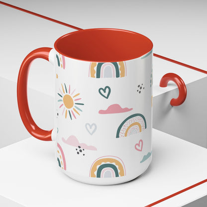 Playful Family Accent Mug
