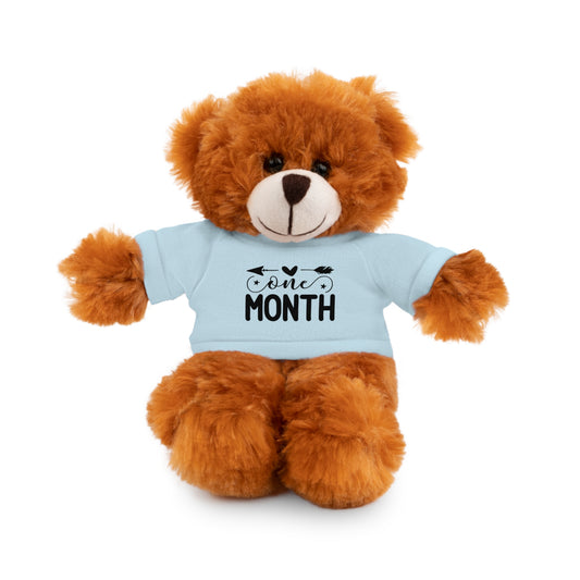 First Stuffed Friend with Custom Tee