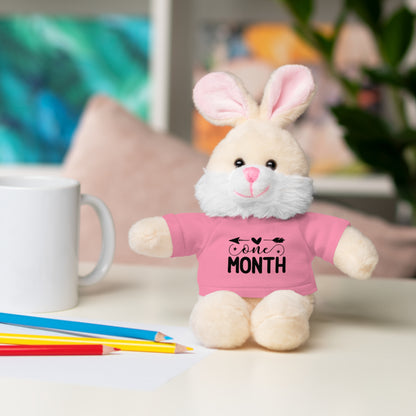 First Stuffed Friend with Custom Tee