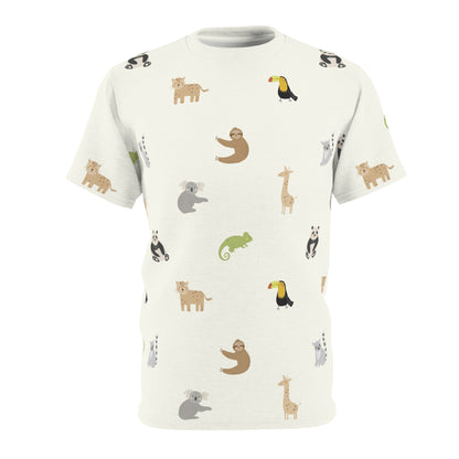 Men's Cut & Sew Tee (Tropical Design)