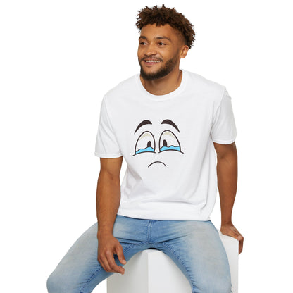Sad Emoji Unisex T-Shirt