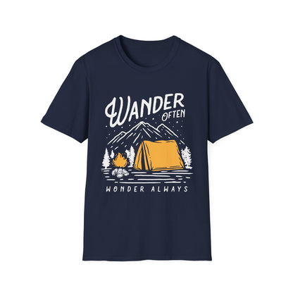 Wander Often Wonder Always Unisex T-Shirt