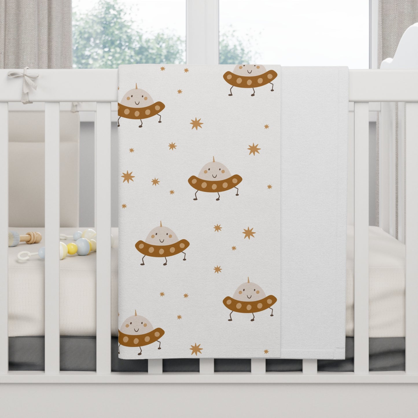 Baby Soft Fleece Blanket (Space Design)