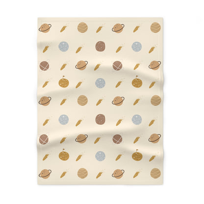 Baby Soft Fleece Blanket (Space Design)