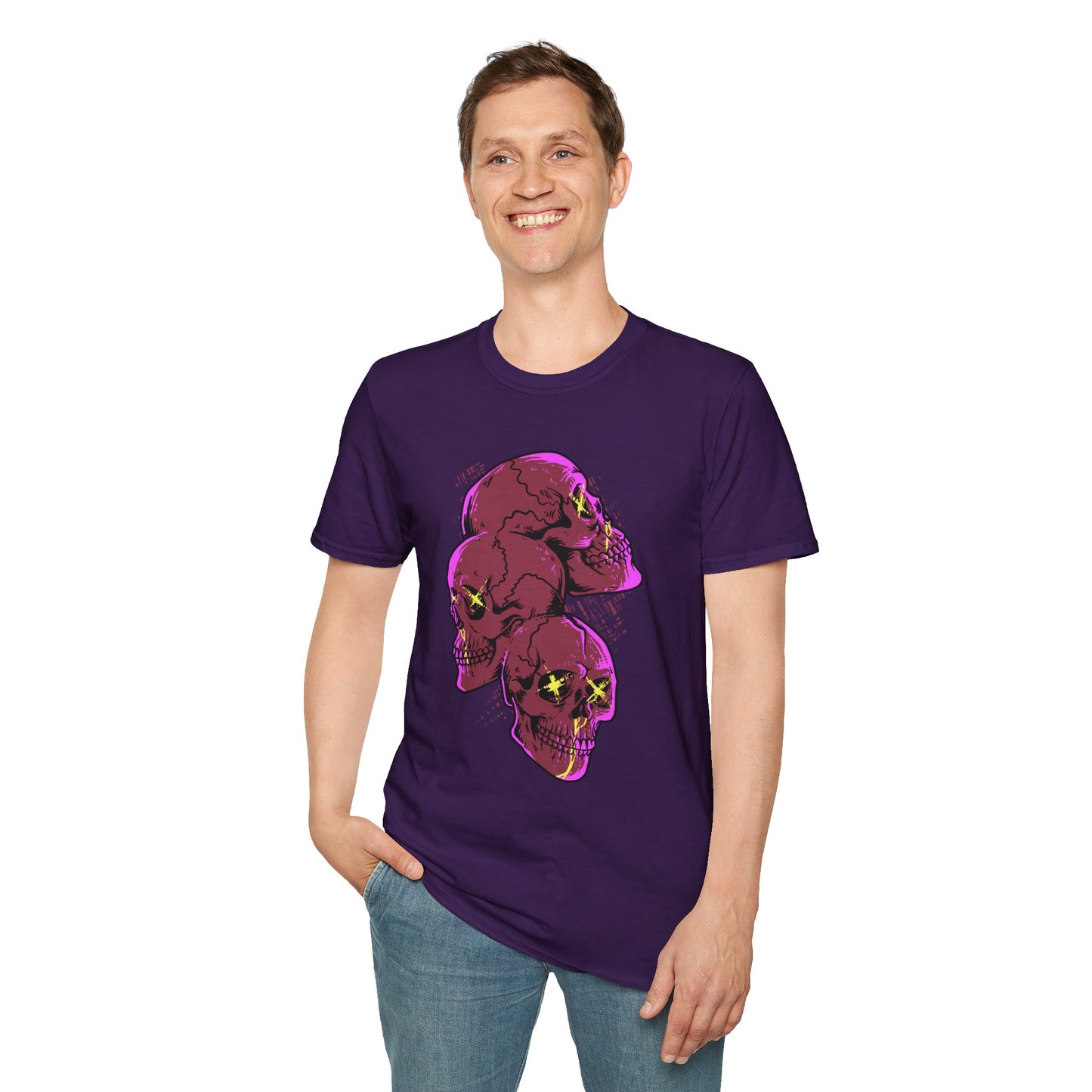 Edgy Skull Graphic Unisex T-Shirt